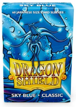 Dragon Shield Sleeves: 60 Small Classic Sky Blue