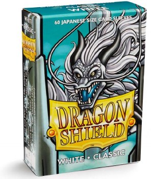 Dragon Shield Sleeves: 60 Small Classic White