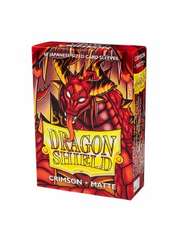 Dragon Shield: 60 Japanese Matte Crimson