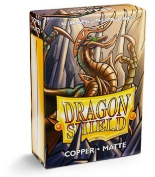 Dragon Shield Sleeves: 60 Small Matte Gold