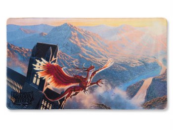 Dragon Shield Art Playmat: Logi Crimson