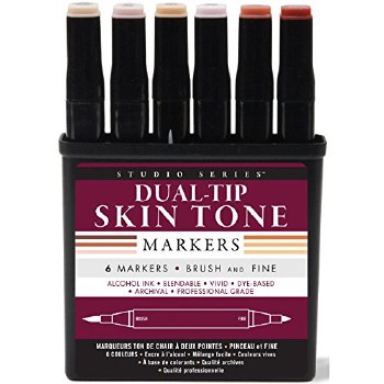 Studio Series: Dual-Tip Skin Tone Markers
