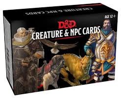 Dungeons &amp; Dragons Spellbook Cards: Creature &amp; NPC Cards