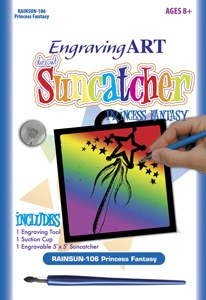 Engraving Art - Rainbow Suncatcher Princess Fantasy Kit