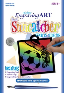 Engraving Art - Rainbow Suncatcher Sports Kit