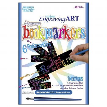 Engraving Art - Rainbow Bookmarkers Kit