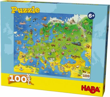 HABA Puzzle: Europe Map 100pc