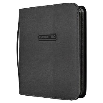 Evoretro Shield+ 216 Card Toploader Binder Black