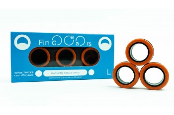FinGears: Large - Orange/Black