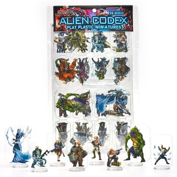 Flat Plastic Minis: Alien Codex