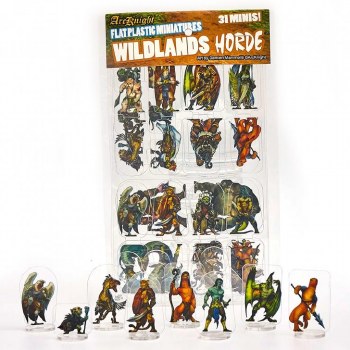 Flat Plastic Minis: Wildlands Horde