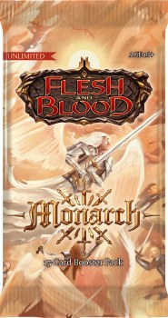 Flesh &amp; Blood: Monarch Booster Pack Unlimited
