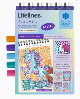FlowArt: Dot-by-Letter Mini - Enchanted Magic