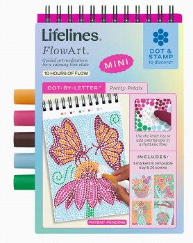 FlowArt: Dot-by-Letter Mini - Pretty Petals