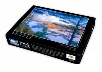 Foggy Canyon Sunrise 2024 Puzzle