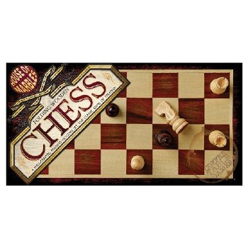 Chess: Folding Wooden Chess Set