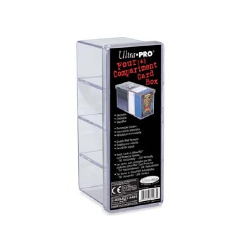 Ultra Pro 4-Compartment Card Box