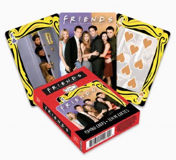 Friends Playing Cards - Red Box