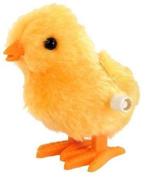 Fuzzy Chick Wind-Up Toy