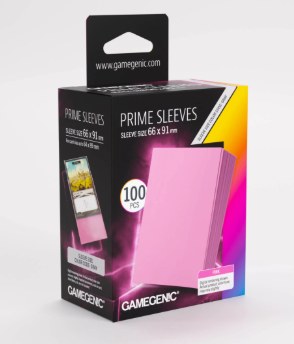 Gamegenic Prime Sleeves: Pink