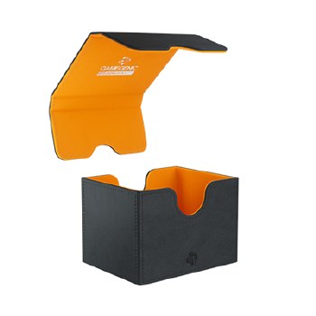 Gamegenic Sidekick 100+ XL Convertible Deck Box: Black/Orange