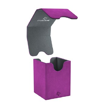 Gamegenic Squire 100+ Convertible Deck Box: Purple
