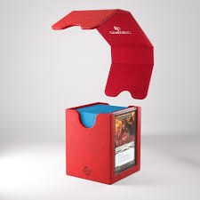 Gamegenic Squire plus 100+ XL Convertible Deck Box: Red