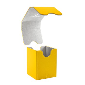 Gamegenic Squire 100+ Convertible Deck Box: Yellow