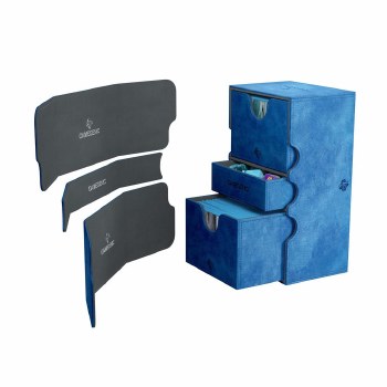 Gamegenic Stronghold 200+ Convertible Deck Box: Blue