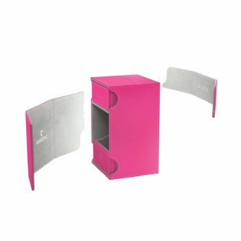 Gamegenic Watchtower 100+ Convertible Deck Box: Pink