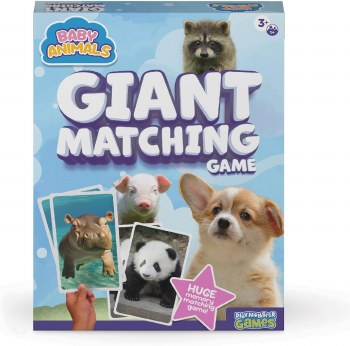 Giant Matching Game: Baby Animals