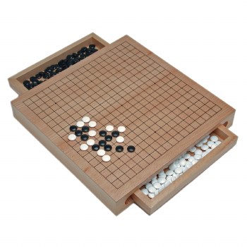 GO Wooden Board with Drawers