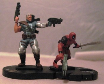 Heroclix Giant-size X-Men 055 Cable &amp; Deadpool
