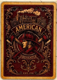 History America Playing Cards: American Firefighter