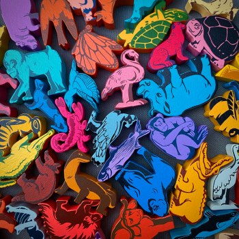 Habitats: Wooden Animals