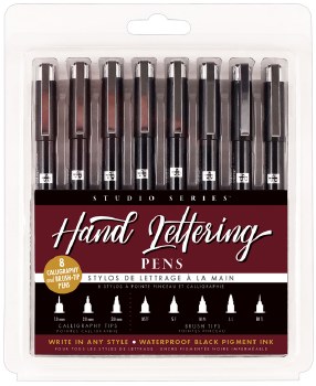 Hand Lettering Pens