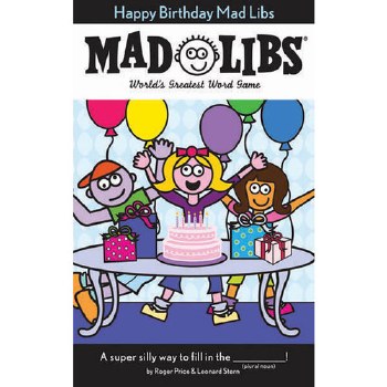 Happy Birthday Mad Libs