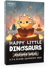 Happy Little Dinosaurs: Hazards Ahead 5 - 6 Player Expansion Pack