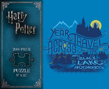 Harry Potter: Journey to Hogwarts 200-Piece Puzzle