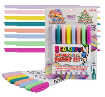 Hey Buddy Hey Pal Replacement Markers: Pastel