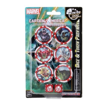 Heroclix Captain America &amp; the Avengers Dice &amp; Token Pack