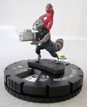Heroclix Guardians of the Galaxy v.2 010 Rocket and Groot