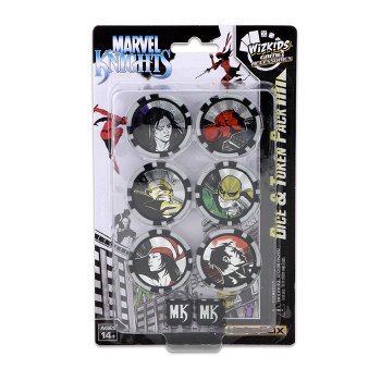 Heroclix Marvel Knights Dice &amp; Token Pack