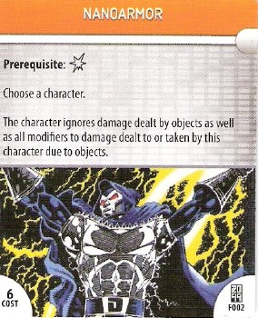 Heroclix Marvel 2099 F002 Nanoarmor