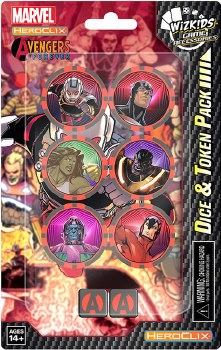 Heroclix Avengers Forever Dice &amp; Token Pack - Ant Man