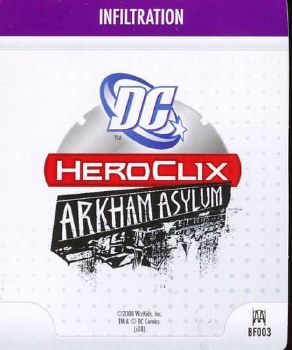 Heroclix Arkham Asylum BF003 Infiltration