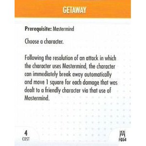 Heroclix Arkham Asylum F004 Getaway