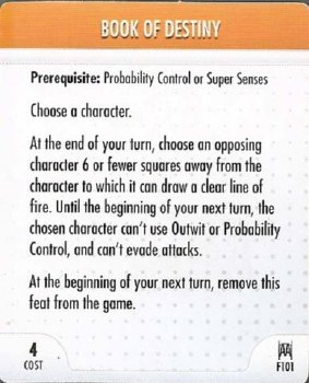 Heroclix Arkham Asylum F101 Book of Destiny