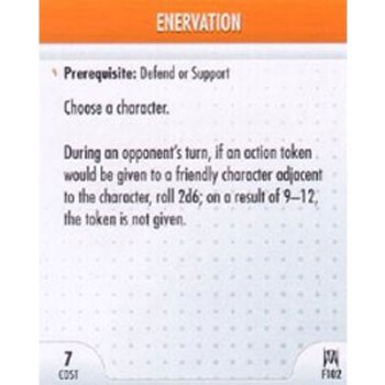 Heroclix Arkham Asylum F102 Enervation