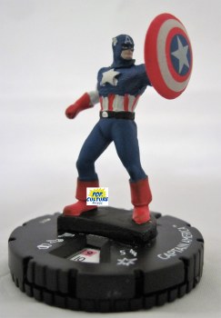 Heroclix Avengers Defenders War 011 Captain America